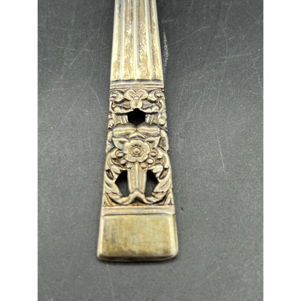 Lot of 3 CORONATION Community Silverplate Flatware Serving Spoon, Spoon, Knife